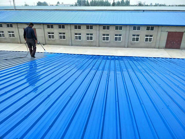 和田市 彩钢瓦喷漆翻新工业厂房、仓库